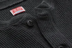 Pike Brothers Herren-Langarmshirt Anthrazit Hot