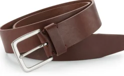 Ludwig Schröder Herren-Ledergürtel August Renz Braun