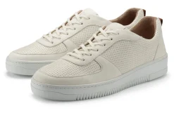 Werner Schuhe Herren-Ledersneaker Natur Outlet