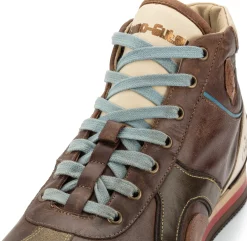 Kamo-Gutsu Herren-Ledersneaker Scudo hoch Hot