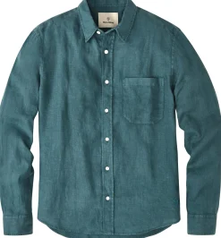 Blue de Gênes Herren-Leinenhemd Best