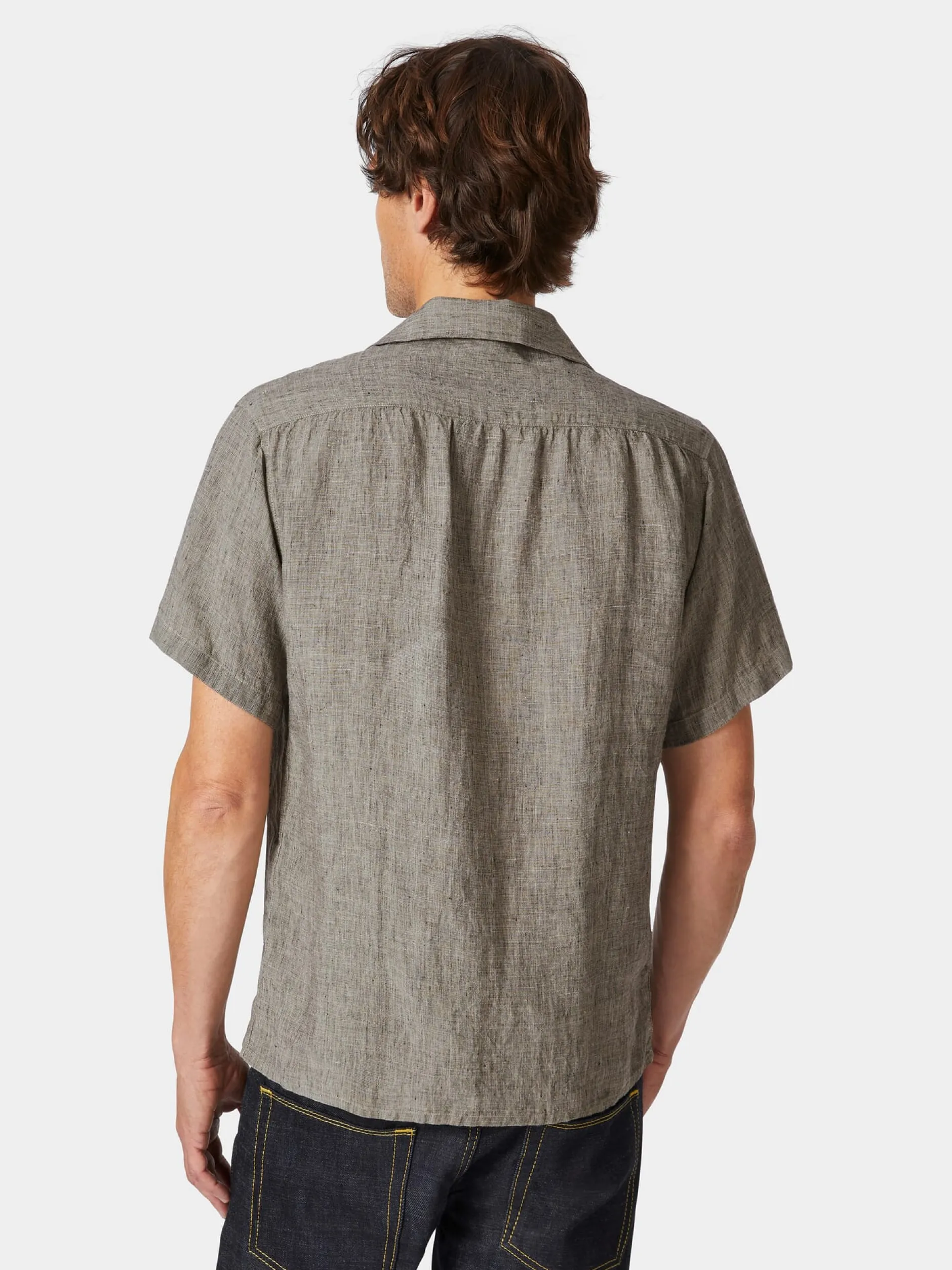 Pike Brothers Herren-Leinenhemd Halbarm 1947 Discount