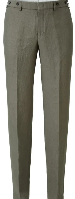 Hiltl Herren-Leinenhose Oliv Clearance