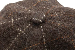 Mayser Herrenmütze Harris Tweed Braun Discount