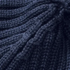 Hohenberger & Dietel Herrenmütze mit Umschlag Marine Hot