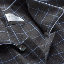 Novila Herren-Nachthemd Flanell Discount