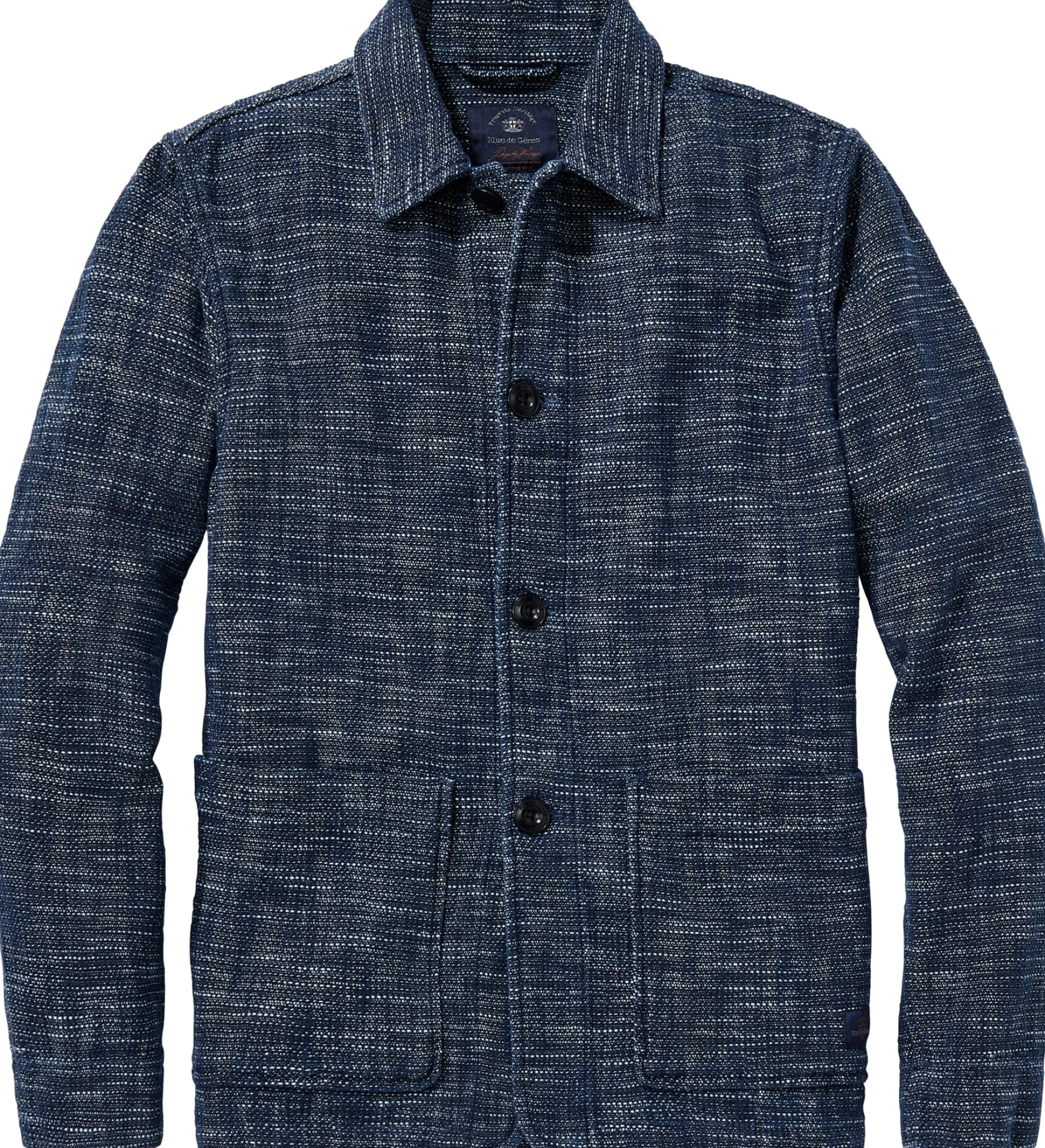 Blue de Gênes Herren-Overshirt