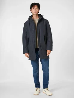 LangerChen Herrenparka gefüttert Navy Outlet