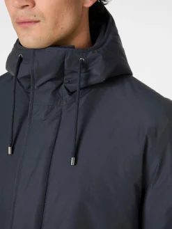 LangerChen Herrenparka gefüttert Navy Outlet