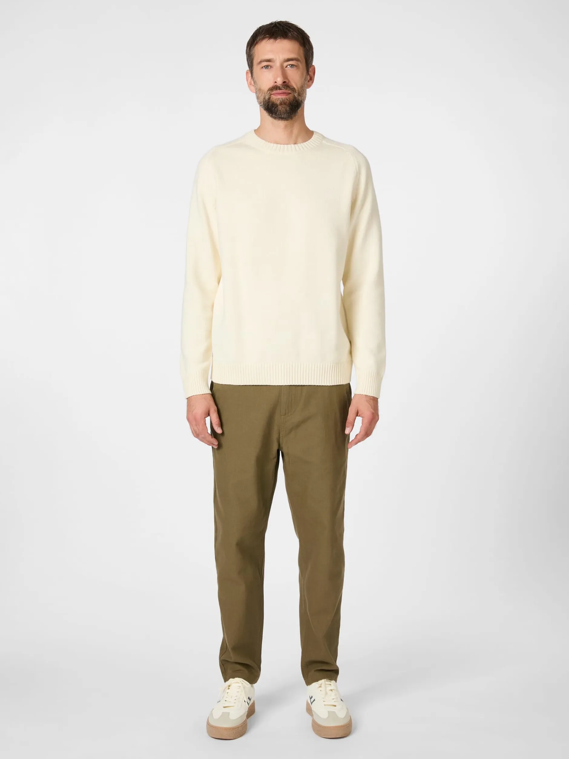 Knowledge Cotton Apparel Herrenpullover Baumwolle Hot