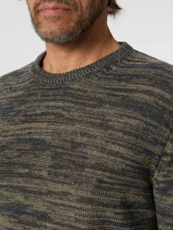 Maglificio GRP Herrenpullover Leinen Hot