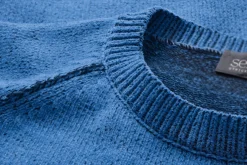 Seldom Herrenpullover Raglan Blau Sale