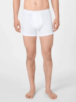 Novila Herren-Retroshorts Weiß Discount