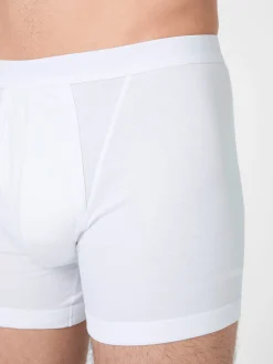 Novila Herren-Retroshorts Weiß Discount