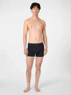 Novila Herren-Retroshorts Schwarz Hot