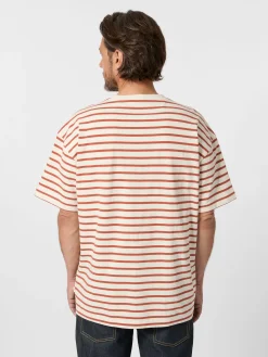 Knowledge Cotton Apparel Herren-Ringelshirt Outlet