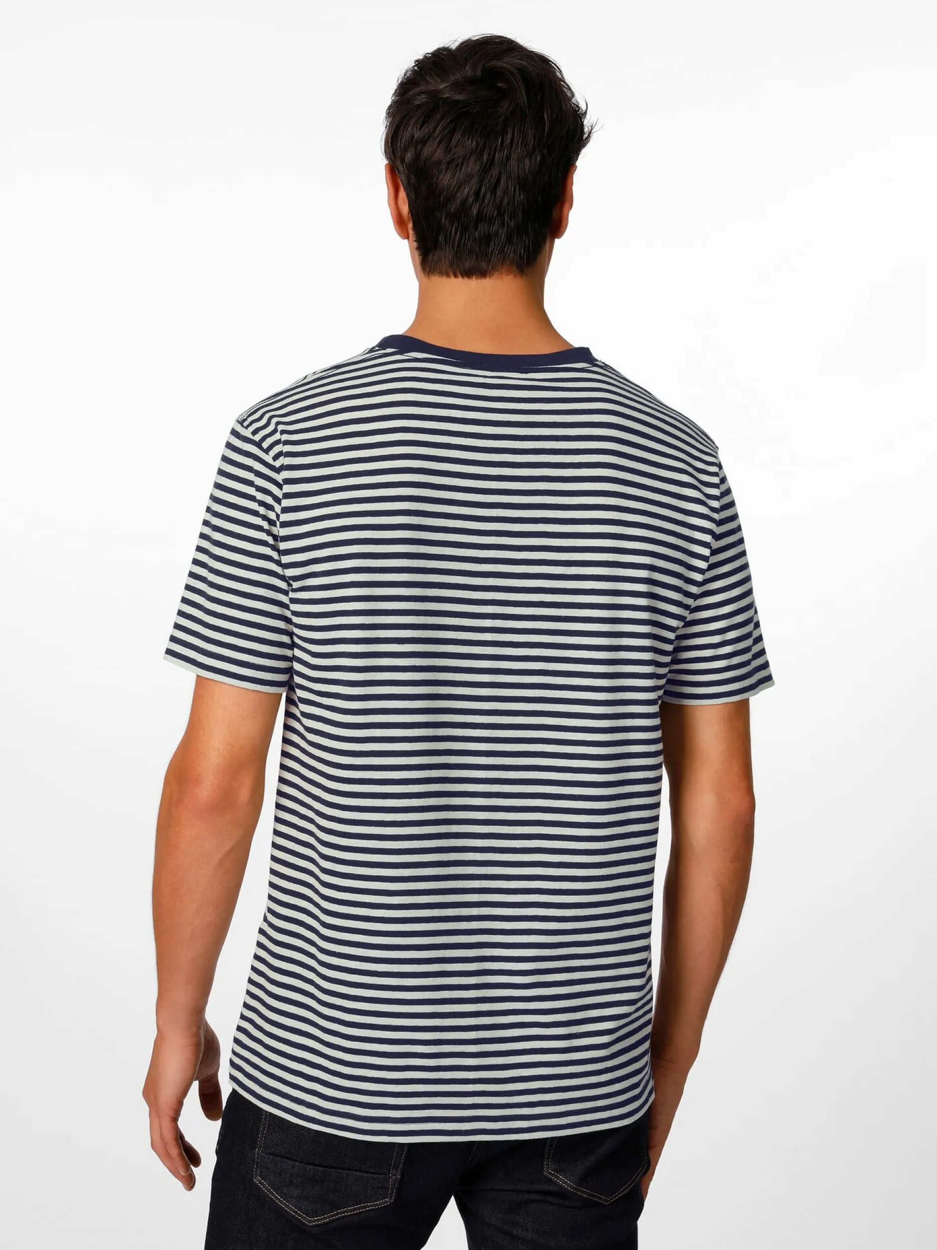 Armor lux Herren-Ringel-T-Shirt Hot