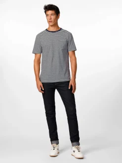 Armor lux Herren-Ringel-T-Shirt Hot