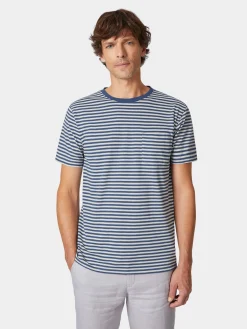 Armor lux Herren-Ringel-T-Shirt