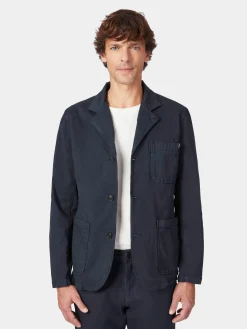 Blue de Gênes Herrensakko Dunkelblau Online