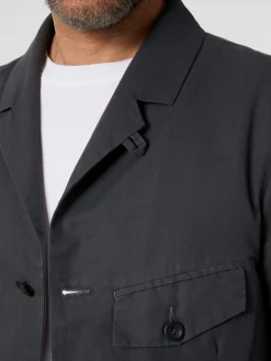 Hannes Roether Herrensakko Baumwolle Dunkelgrau Best