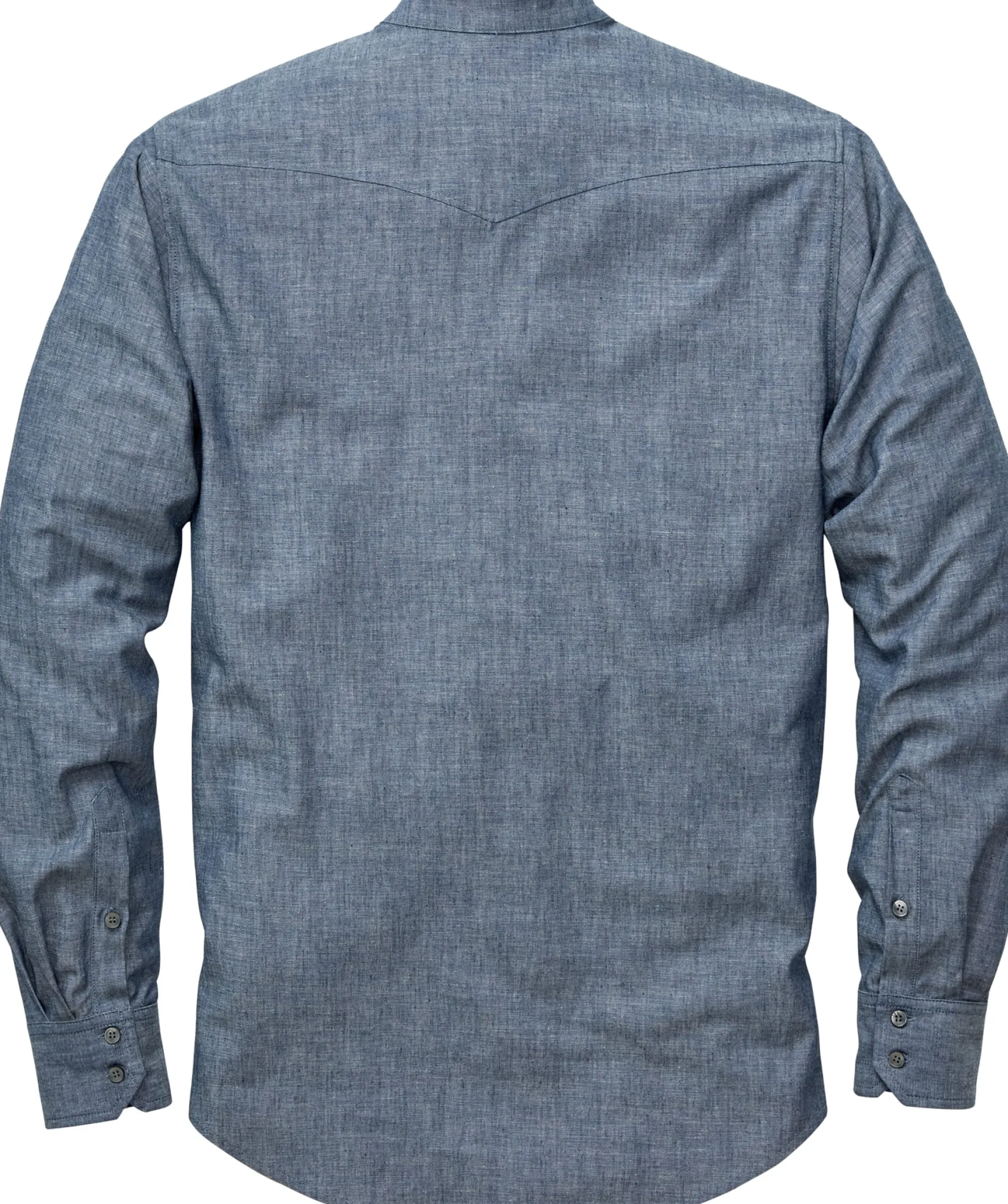 Blaumann Herren-Schlupfhemd Mittelblau Hot