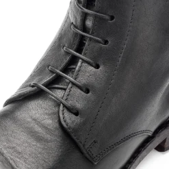 MOMA Herren-Schnürboot Schwarz