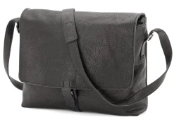 Harold’s Lederwaren Herren-Schultertasche Schwarz Clearance