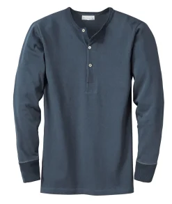 Merz b. Schwanen Herrenshirt Jersey Langarm Dunkelblau Hot