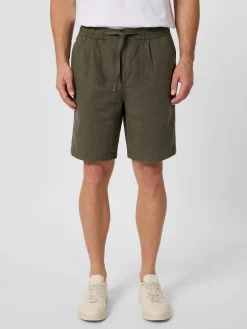Knowledge Cotton Apparel Herrenshorts Leinen Online