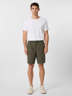 Knowledge Cotton Apparel Herrenshorts Leinen Online