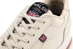 Norman Walsh Footwear Herrensneaker Glattleder Naturweiß Hot