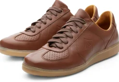 Brütting Herren-Sneaker Rindleder Braun Clearance