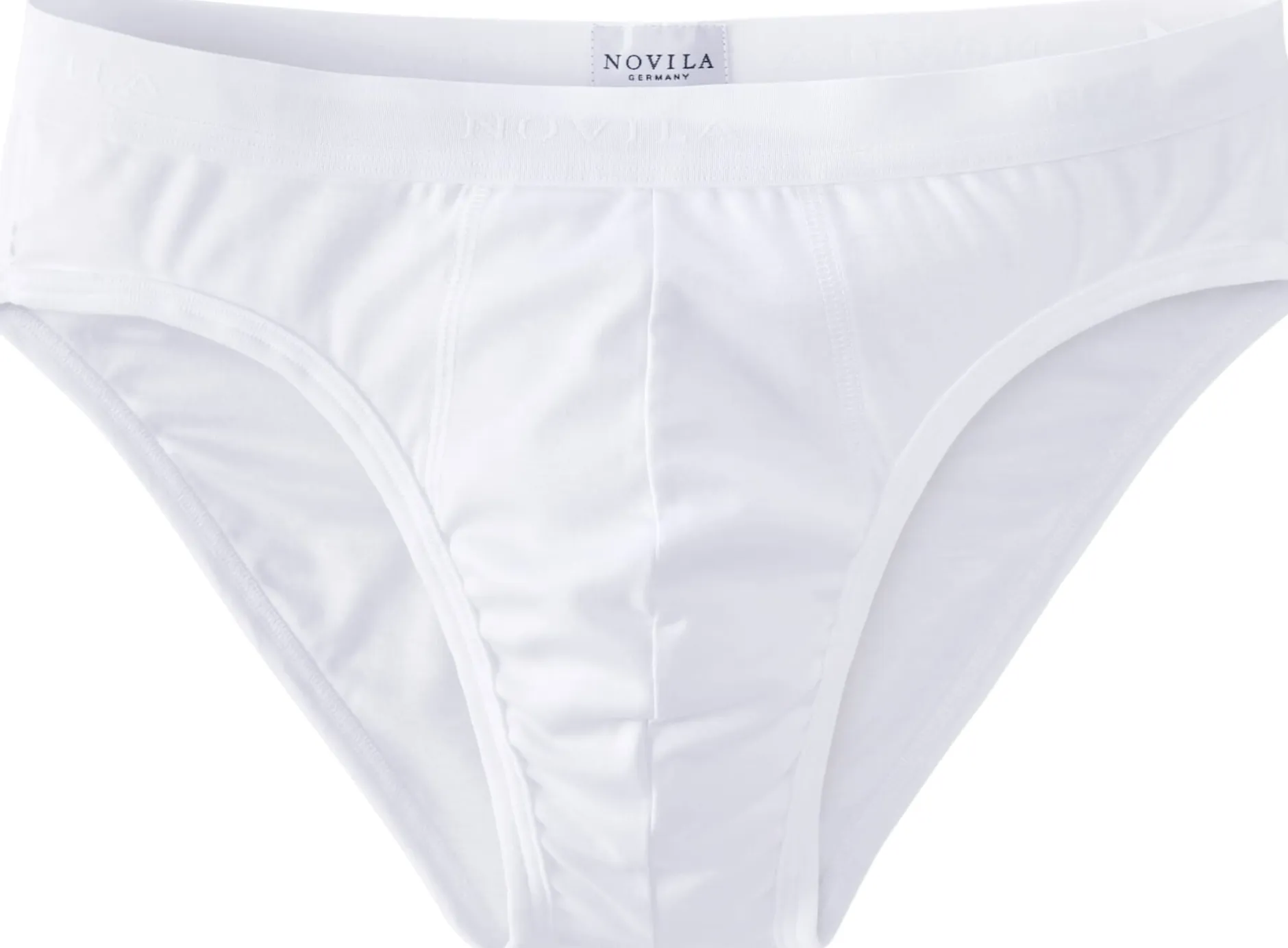 Novila Herren-Sportslip Weiß Discount