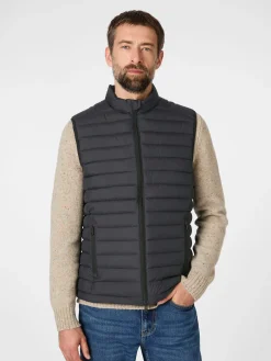 Ecoalf Herren-Steppweste Schwarz New