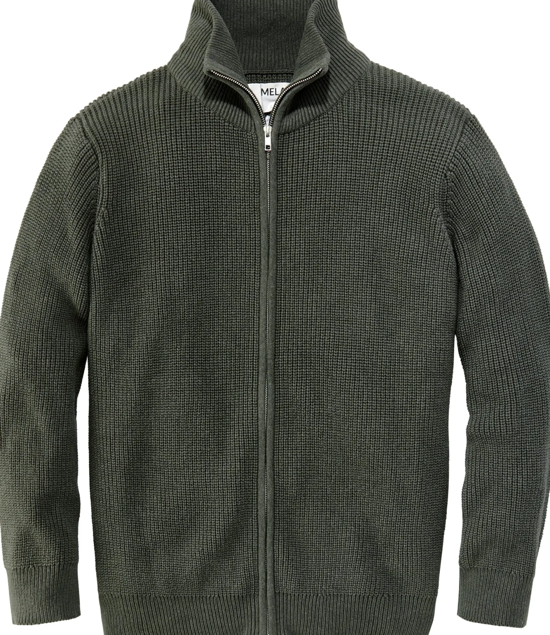 Melawear Herren-Strickjacke mit Zip Sale