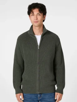 Melawear Herren-Strickjacke mit Zip Sale