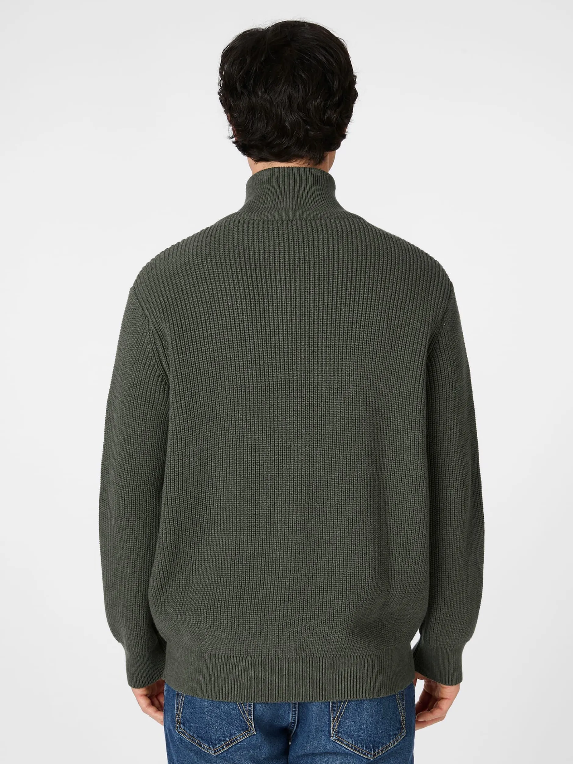 Melawear Herren-Strickjacke mit Zip Sale