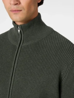 Melawear Herren-Strickjacke mit Zip Sale