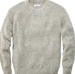 Armedangels Herren-Strickpullover Hellgrau Outlet
