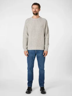 Armedangels Herren-Strickpullover Hellgrau Outlet