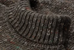 Hansen Herren-Strickpullover Braunmelange Online