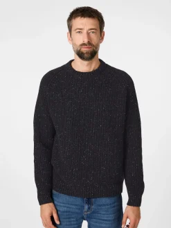 Armedangels Herren-Strickpullover Schwarz Discount
