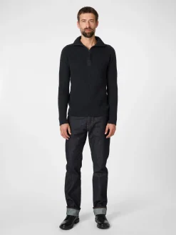 Hannes Roether Herren-Stricktroyer Dunkelblau Best