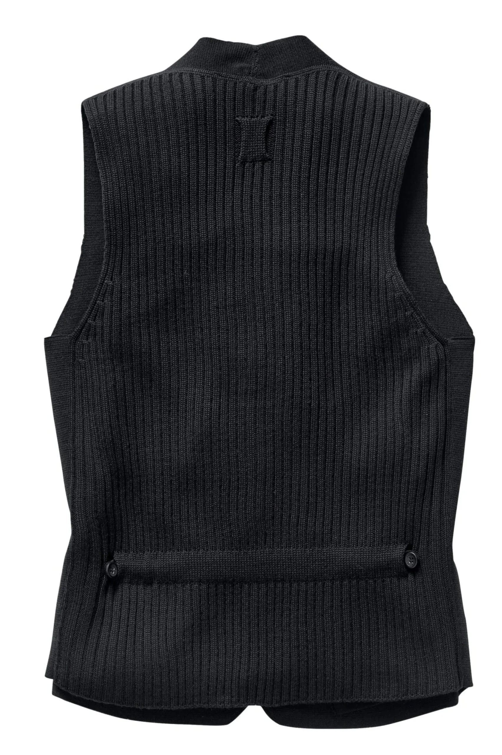 Hannes Roether Herren-Strickweste Dunkelblau New