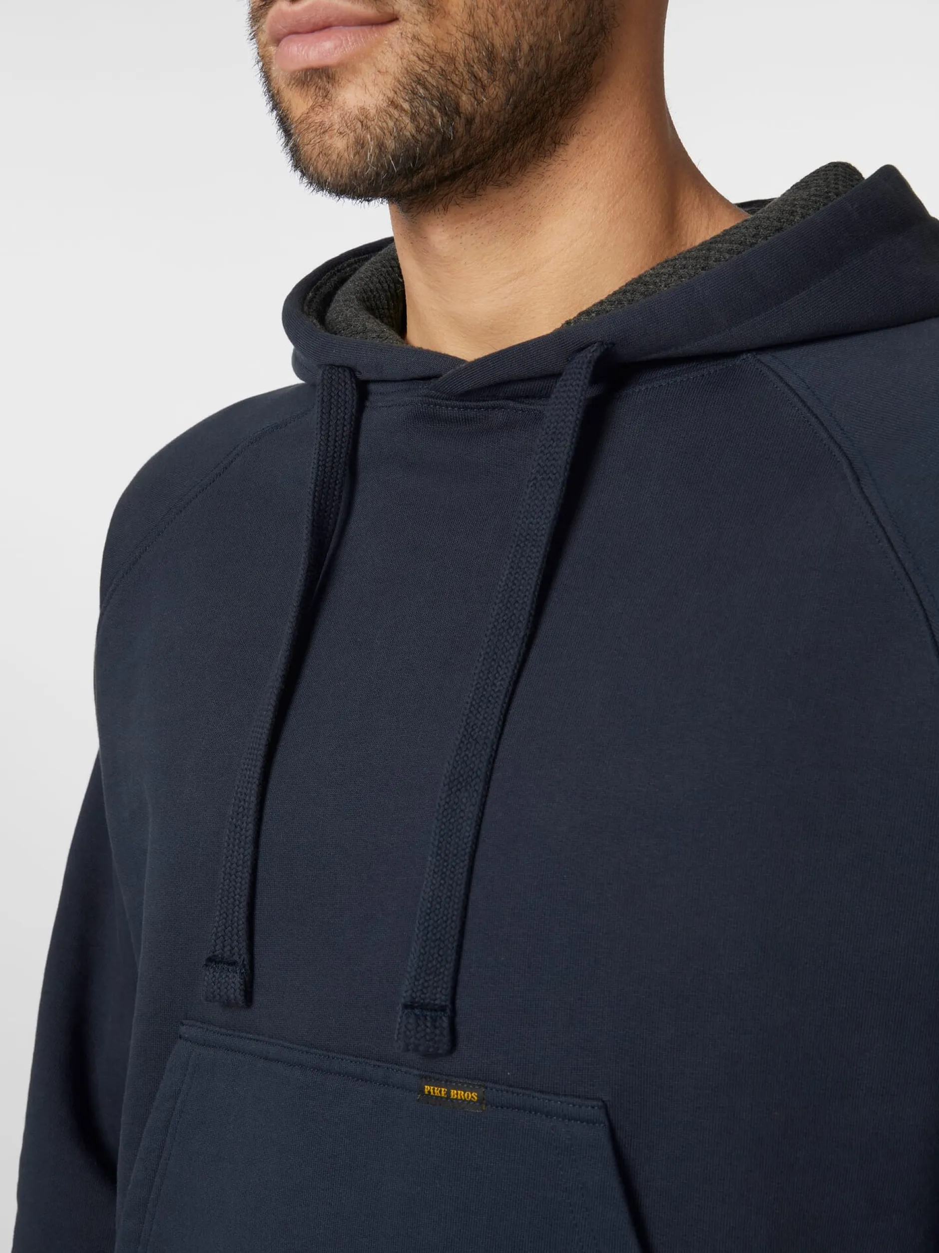 Pike Brothers Herren-Sweathoodie 1965 Dunkelblau