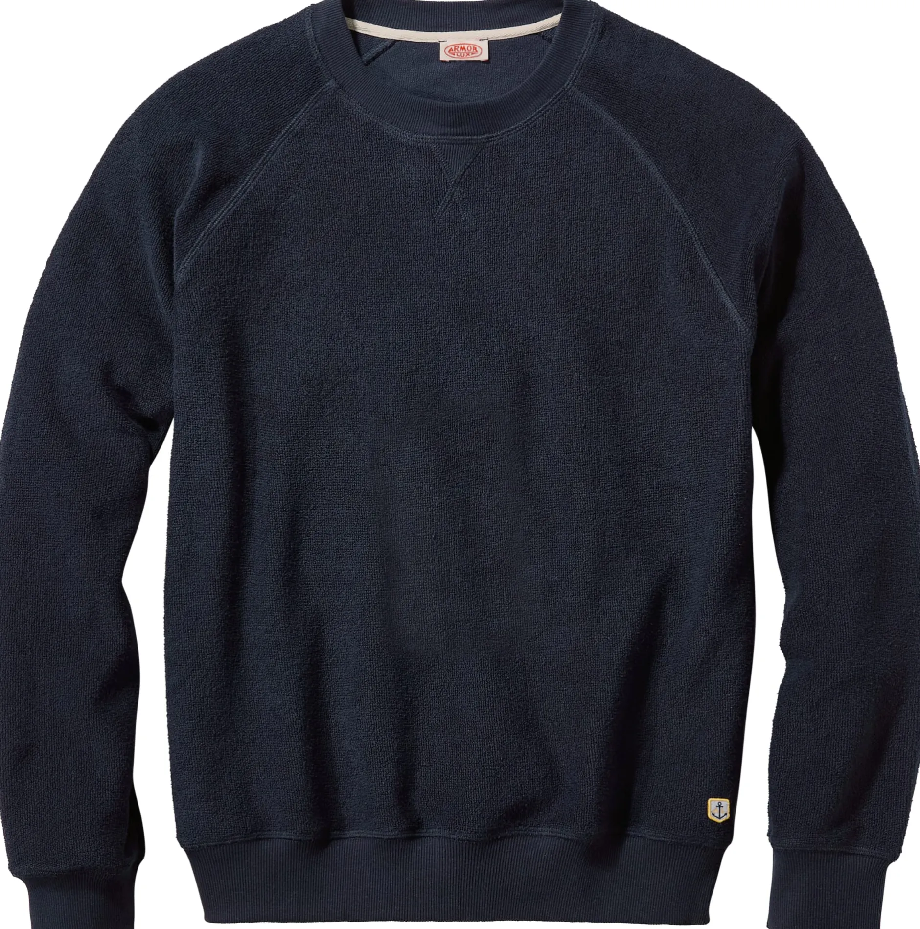 Armor lux Herren-Sweatshirt Frottee Navy Discount