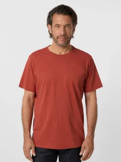 Knowledge Cotton Apparel Herren-T-Shirt Hot