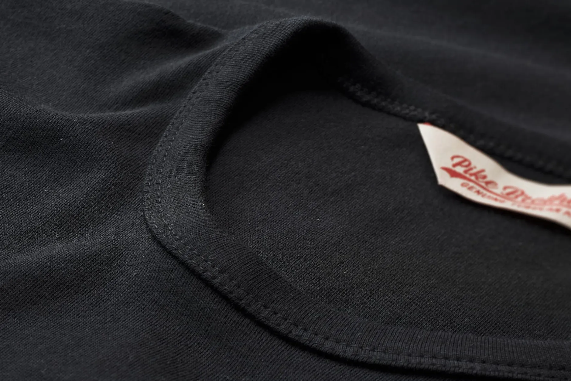 Pike Brothers Herren-T-Shirt 1947 Schwarz New