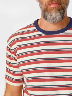 Pike Brothers Herren-T-Shirt 1967 Streifen Best